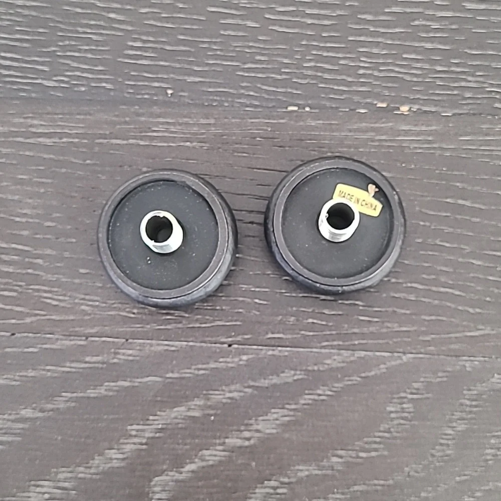 RH Dakota End Caps (Set of 2) Soft Iron